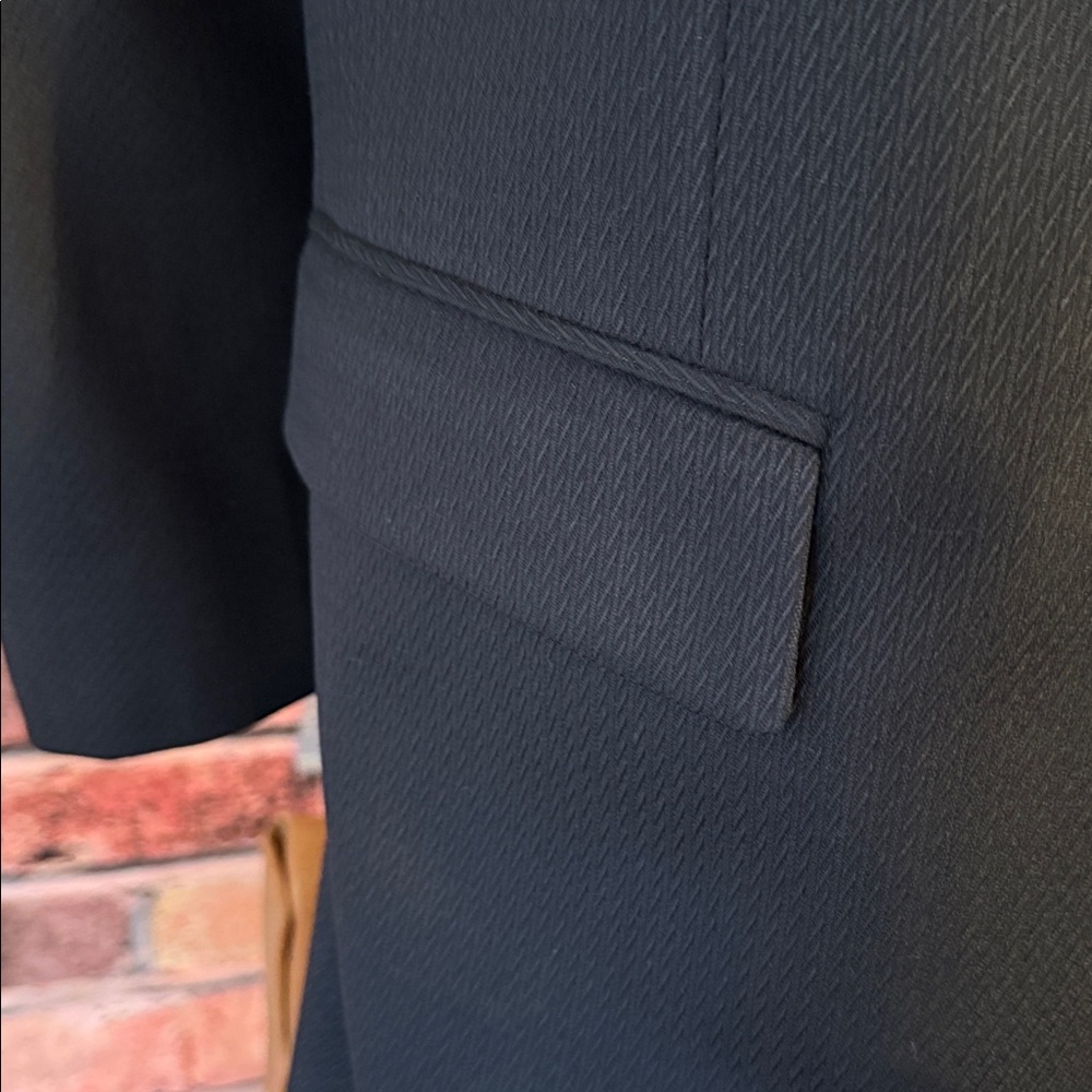 Customique Black Tailored Jacket - Picture 8 of 17